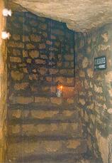 escalier vers le niveau moyen