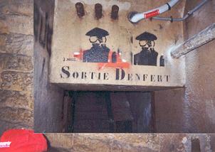 Indication de sortie