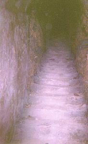 escalier d'accès