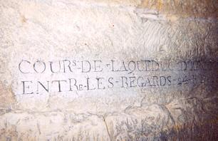 entre les regards 24 et 25 de l'acqueduc