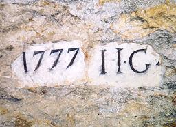 Une des première confortations effectuées par l'IGC (en 1777 sous Guillaumot)