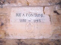 plaque moderne dans les Bermudes